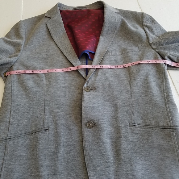 Ben Sherman Tailoring Gray Blazer  Size 44R - Picture 3 of 10